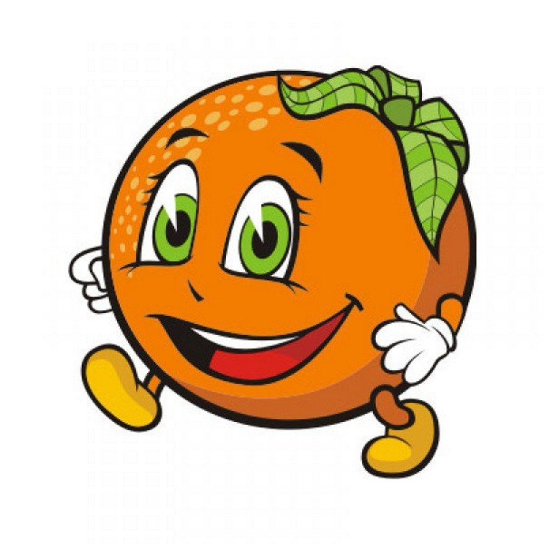 Веселый апельсин