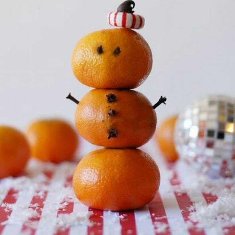 Поделки из мандаринов