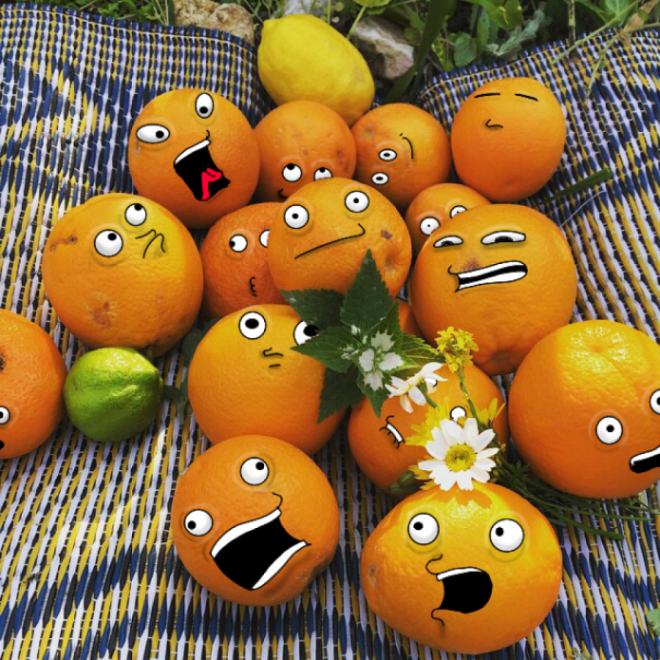 Креативный апельсин