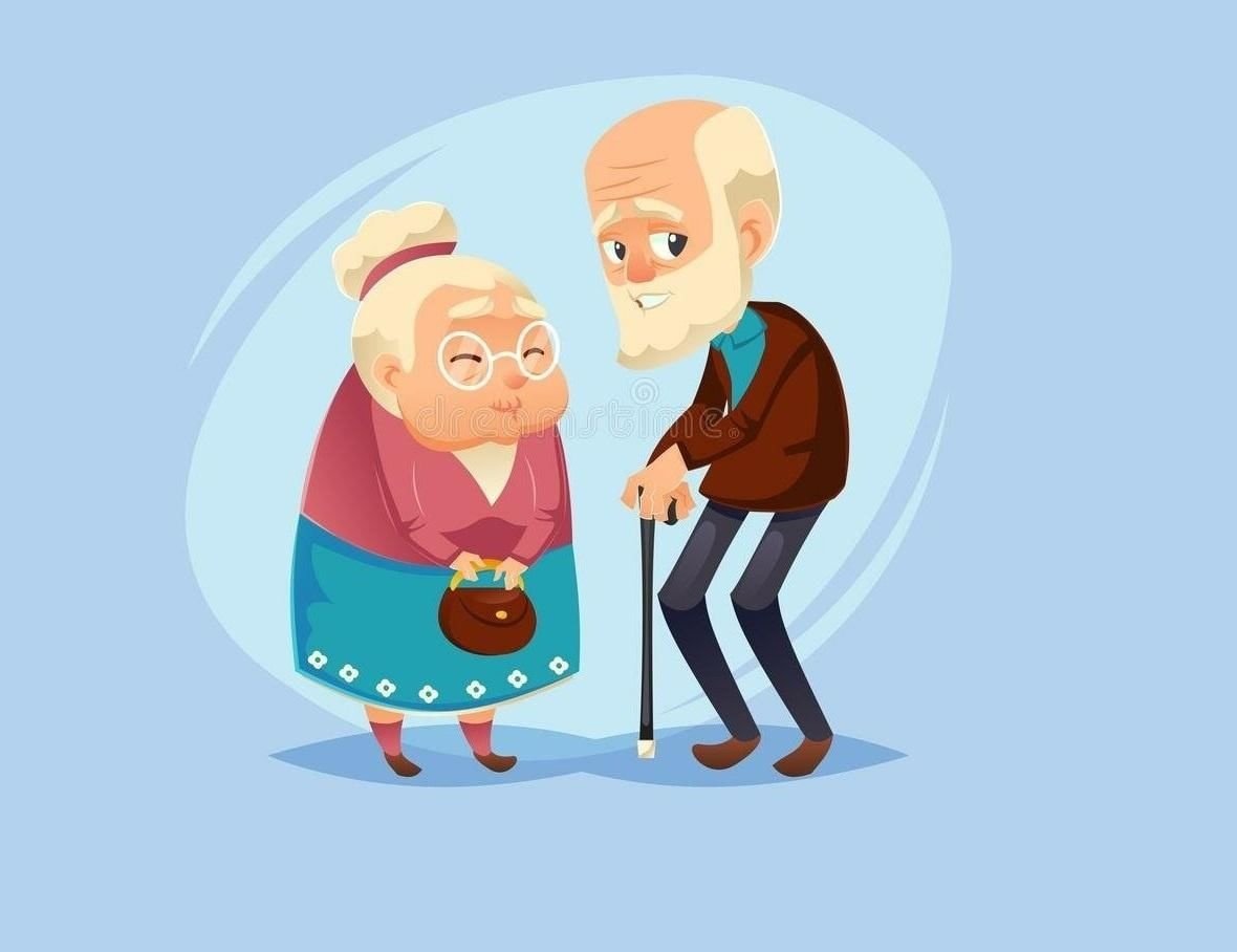 Пожилые люди мульт