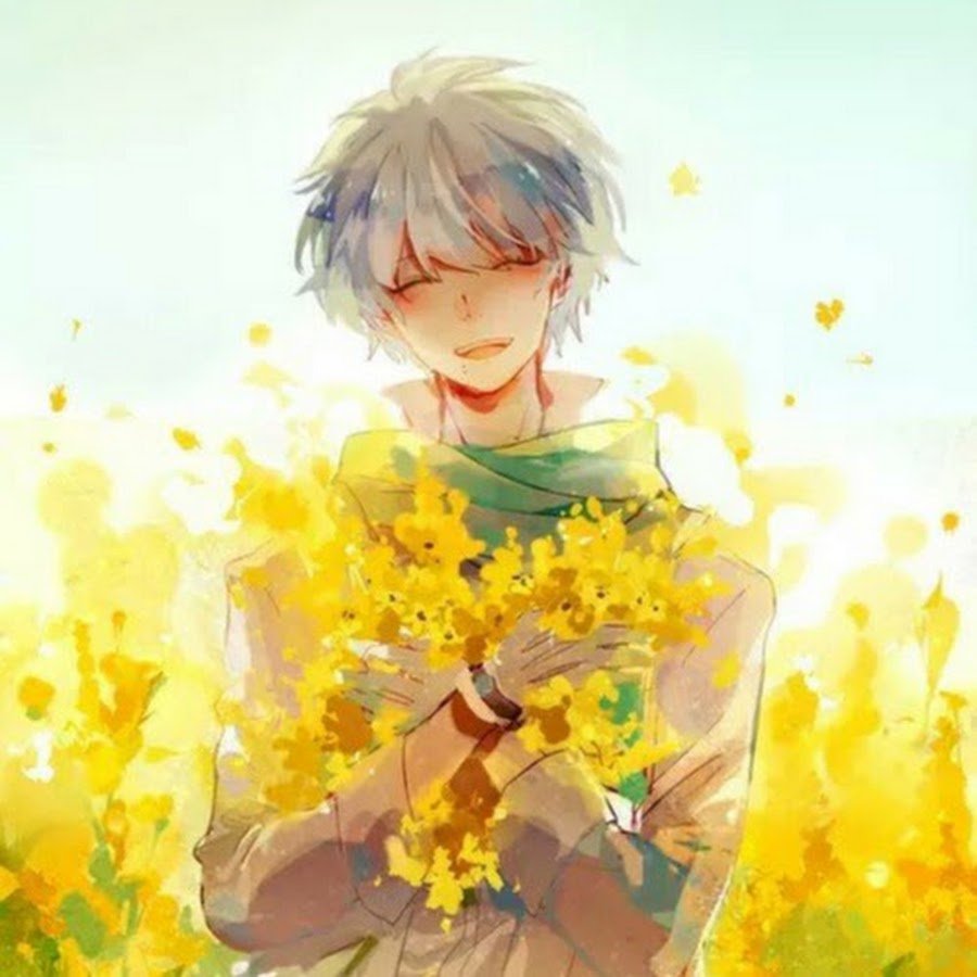 Арт желтый парень