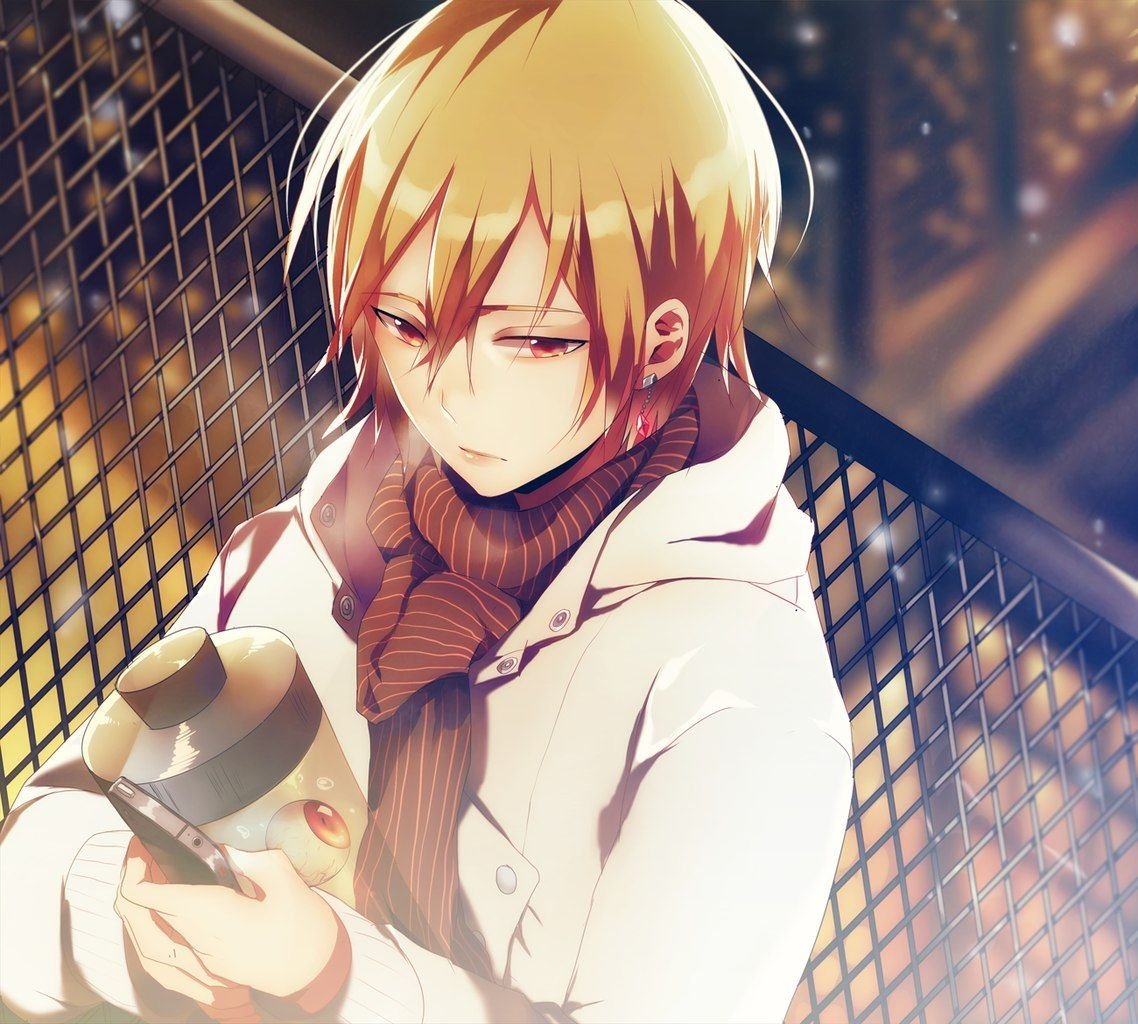 Мелло аниме блондин