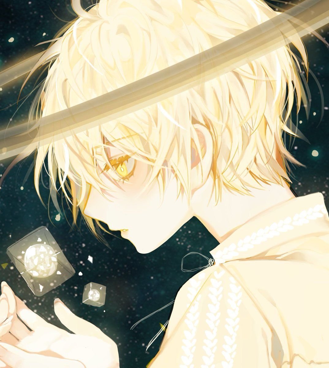 Парень с золотыми волосами