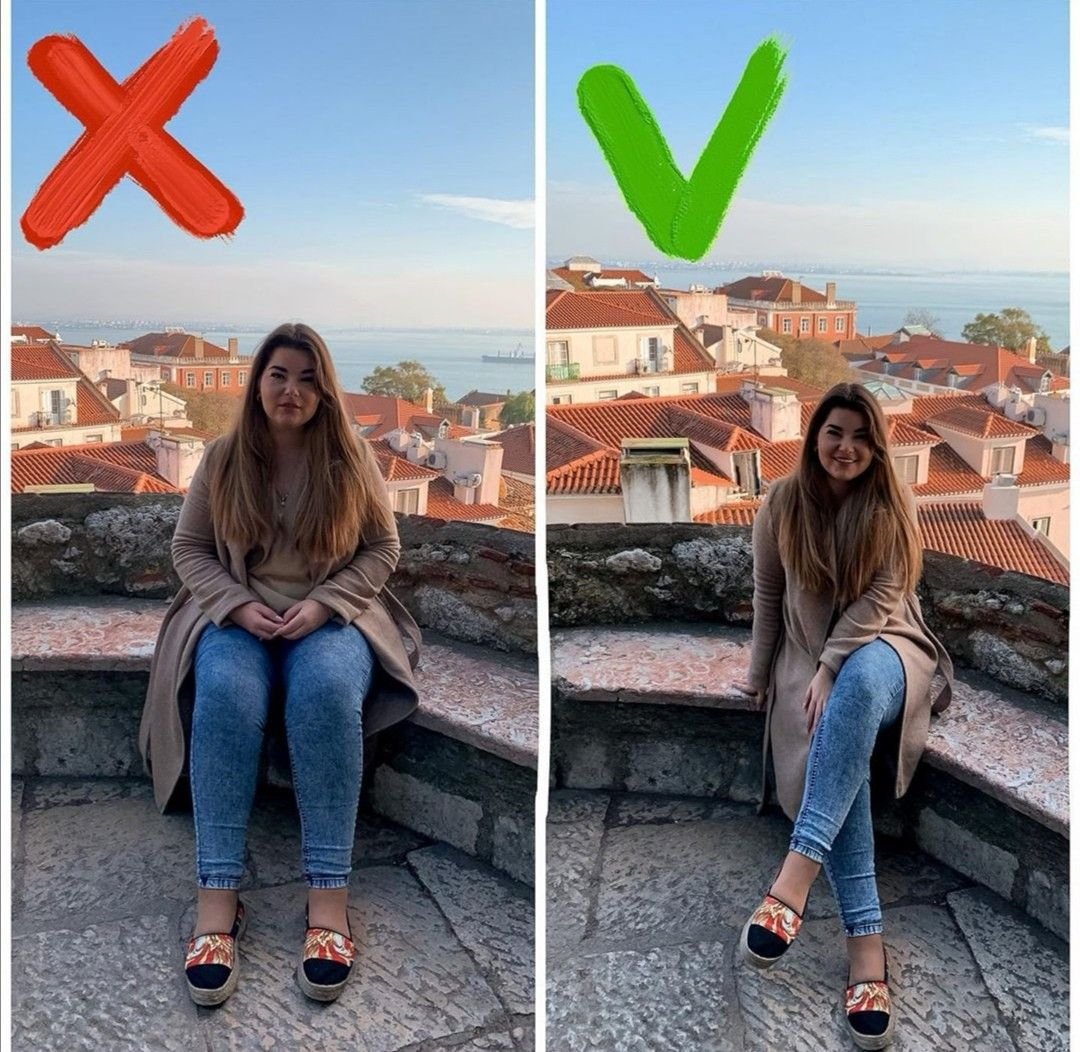 Правильный ракурс для селфи