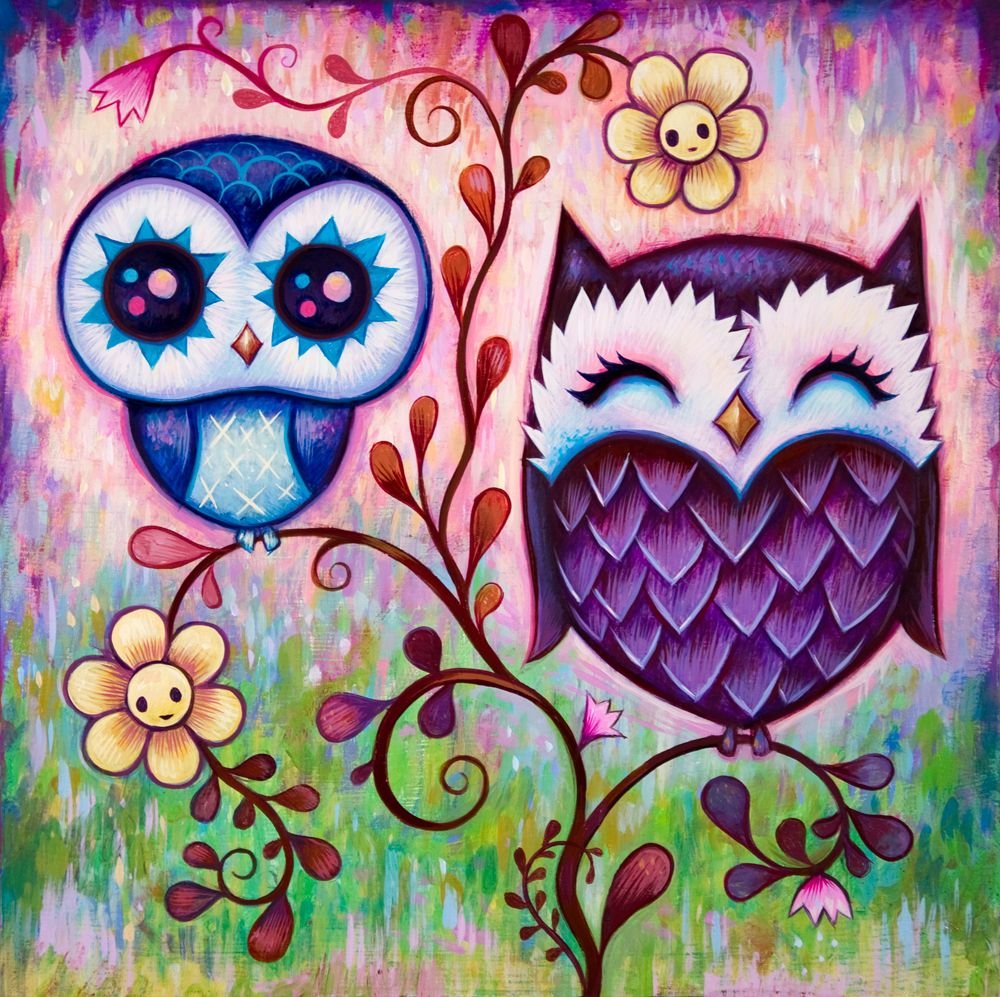 Красочная Сова