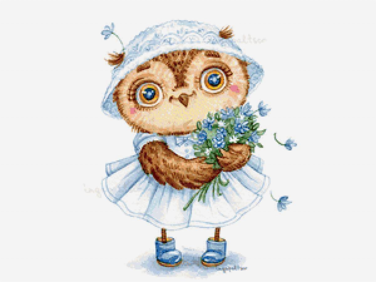 Картинки совы красивые для детей