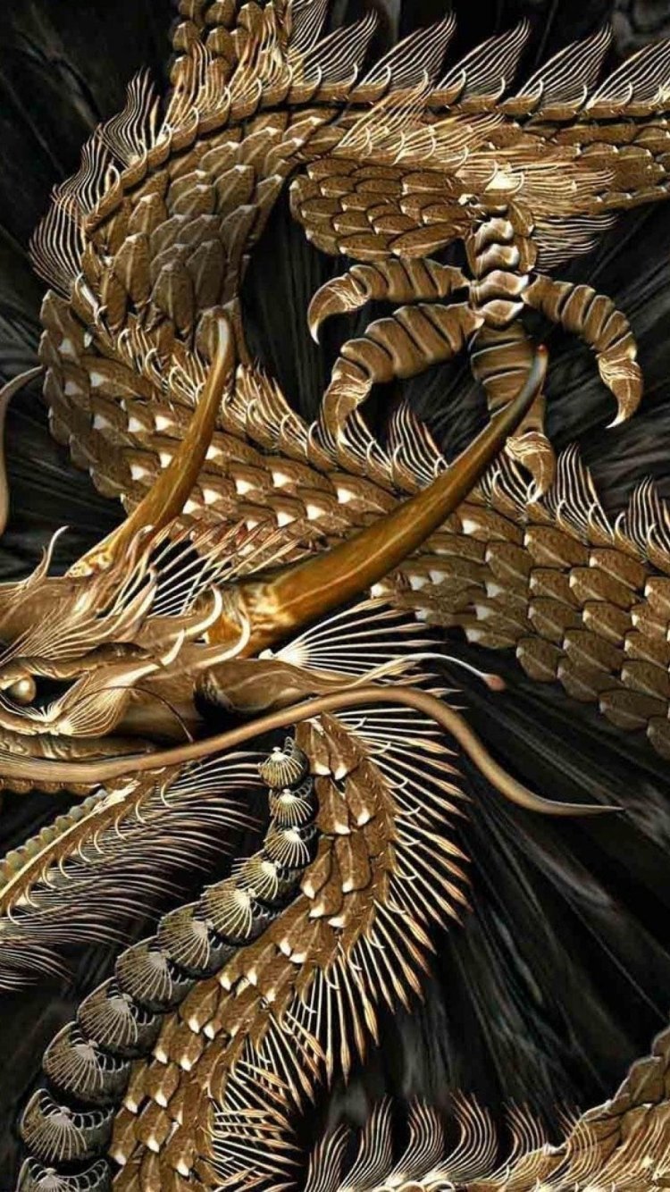 Лунг дракон арт