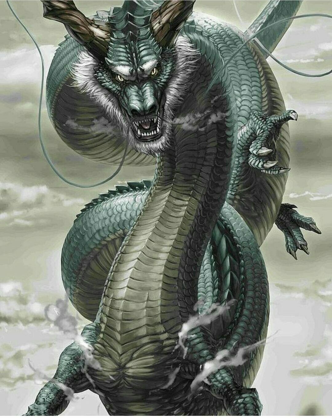 Мес дракон с золотом