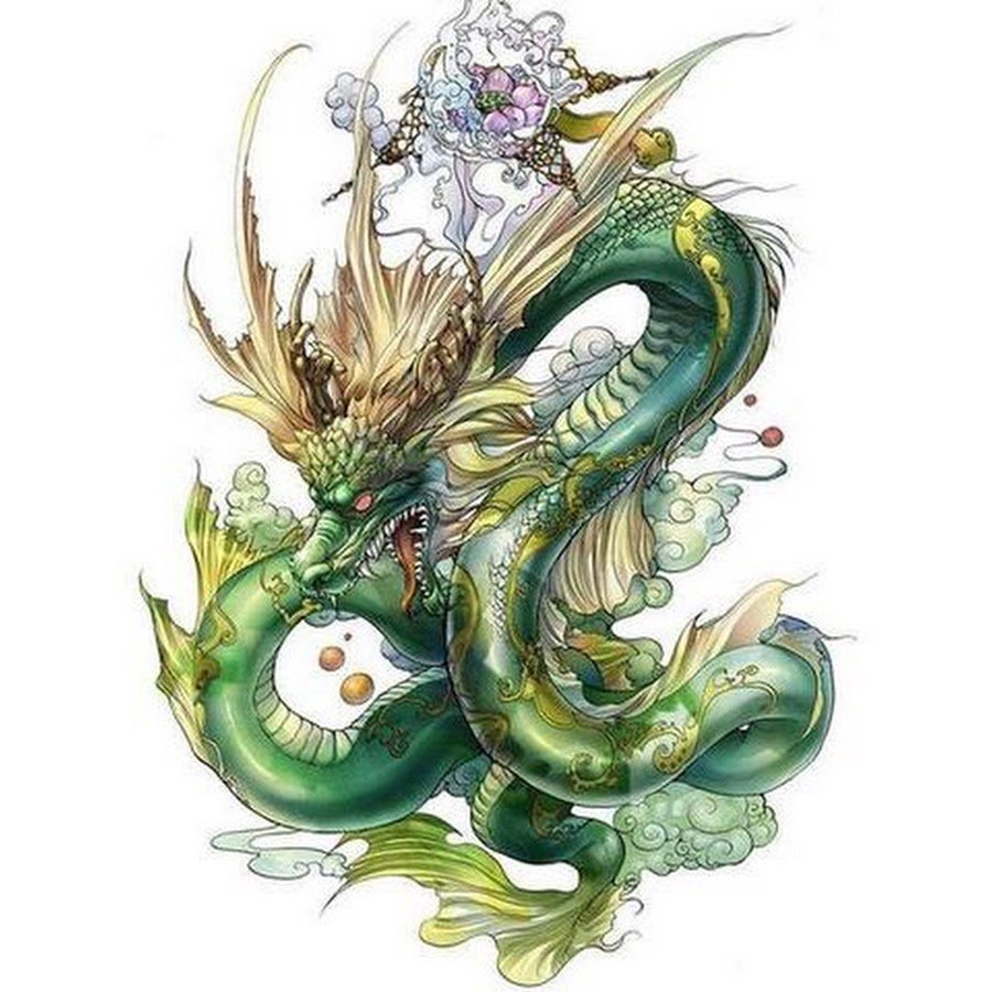 Голубой дракон миф