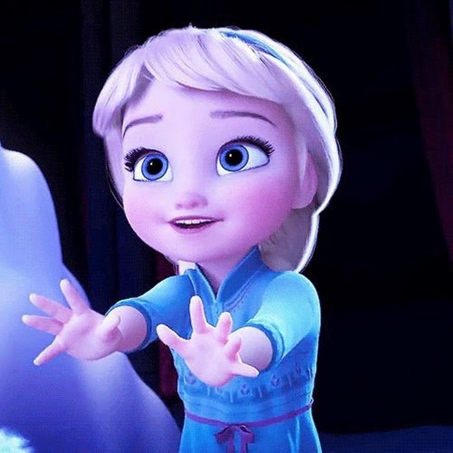 Эльза и Анна в детстве