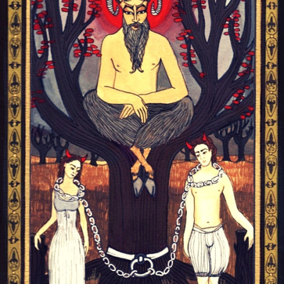 Алхимическое Таро дьявол