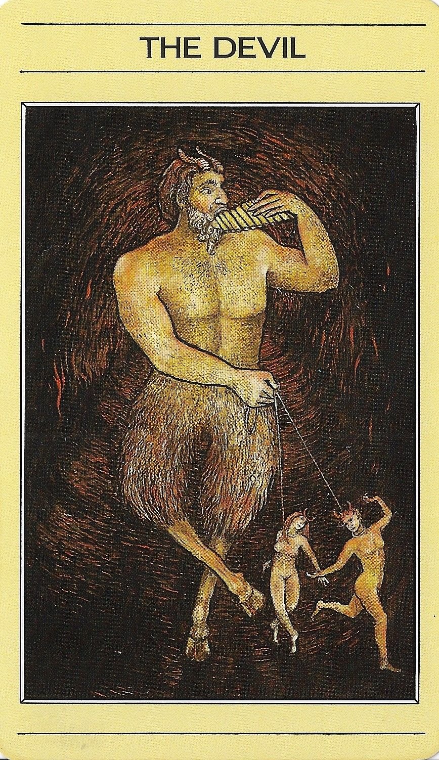 Карта Таро дьявол