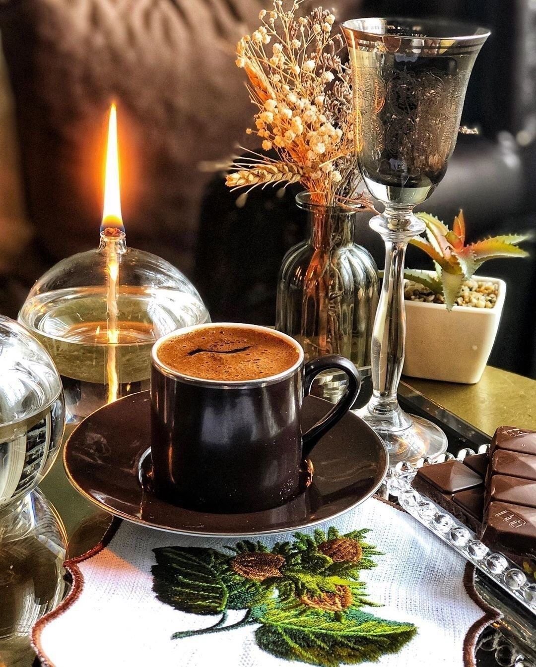 Уютного теплого вечера открытки