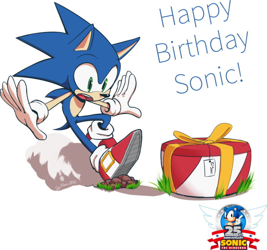 Sonic с днем рождения