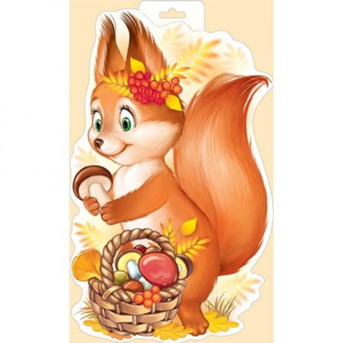 Белочка мультяшная