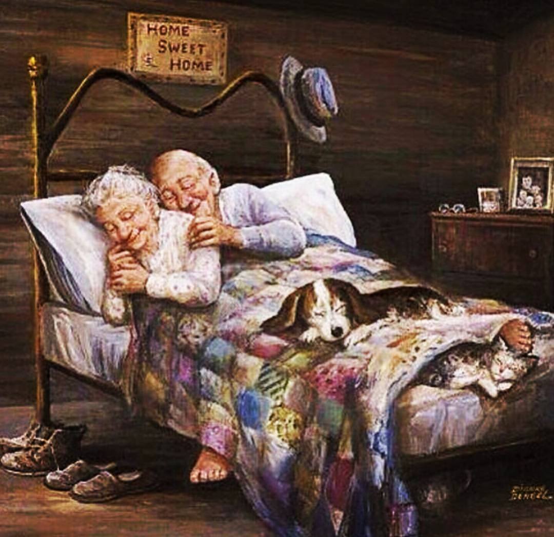 Поддержка друг друга в старости картинка смешная