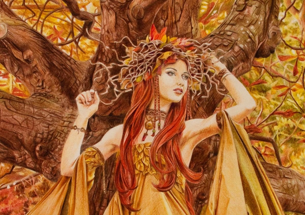 Фея осени аниме