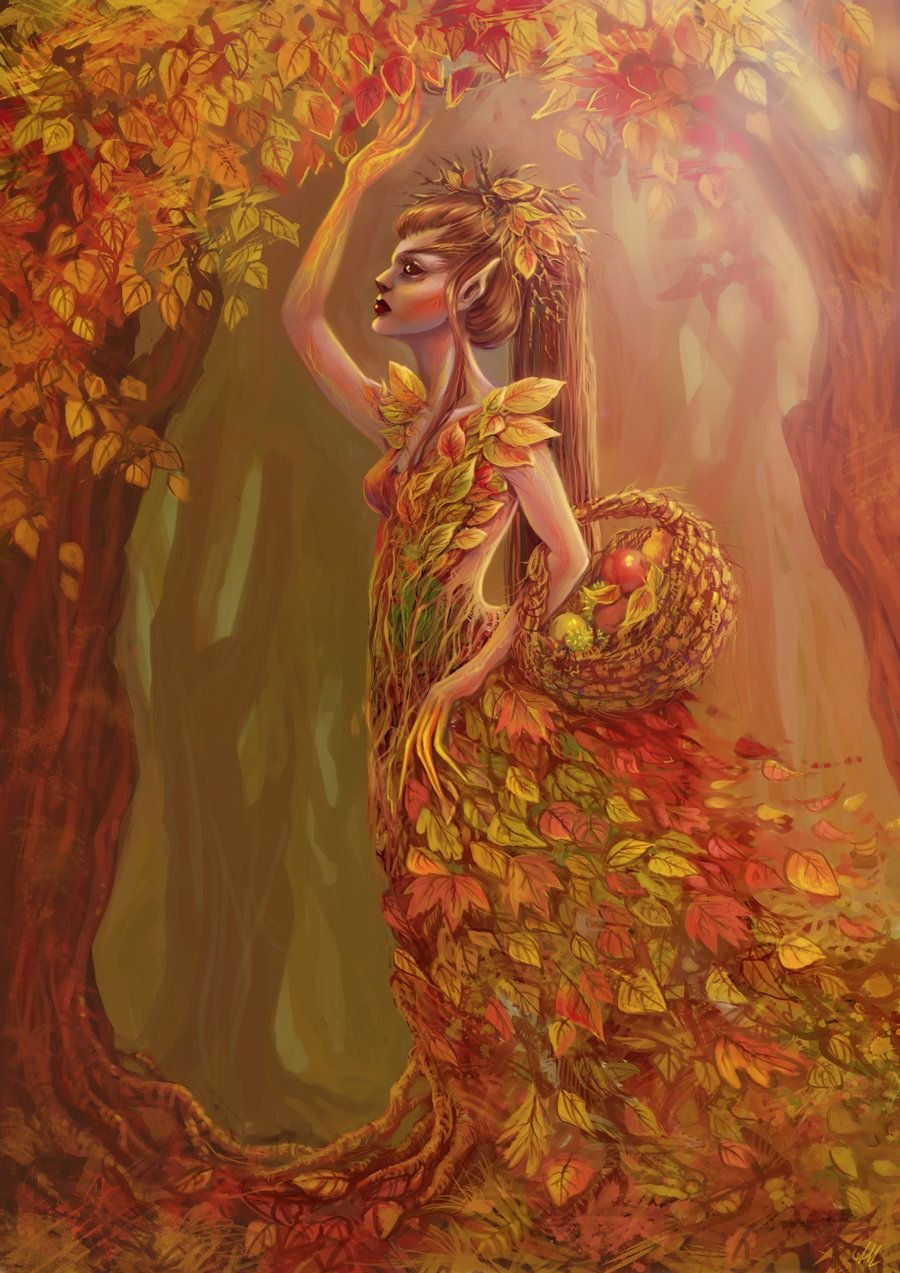 Рут Сандерсон картины Фея осени