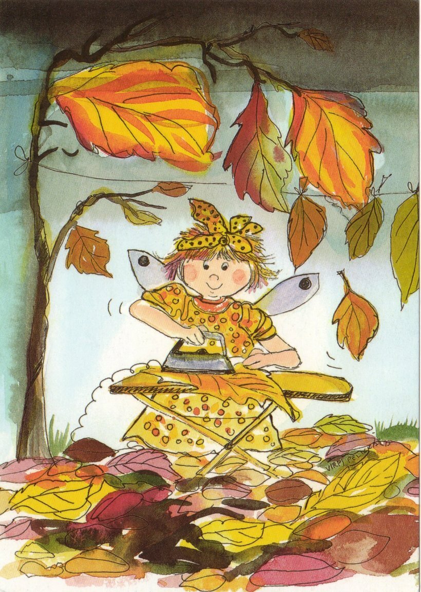 Финская художница Вирпи Пеккала осень