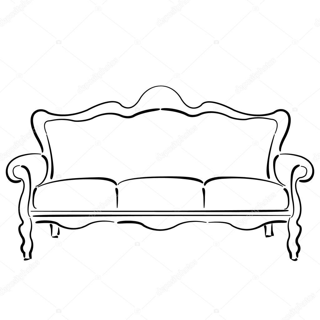 Очертания дивана