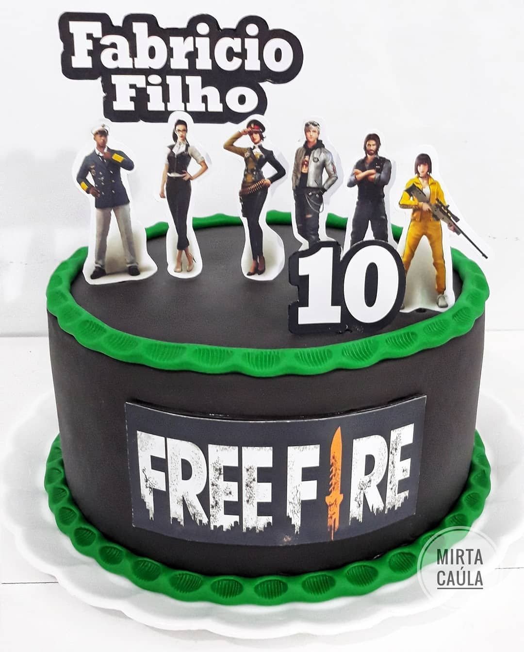 Торт фрифайр для мальчика
