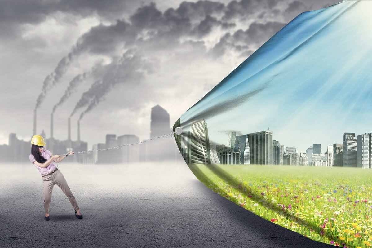 Чистый воздух в городе