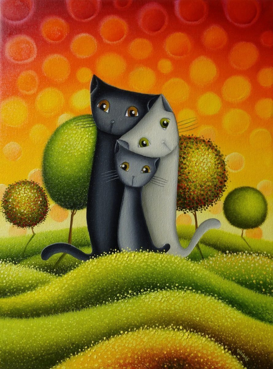 Семья котов