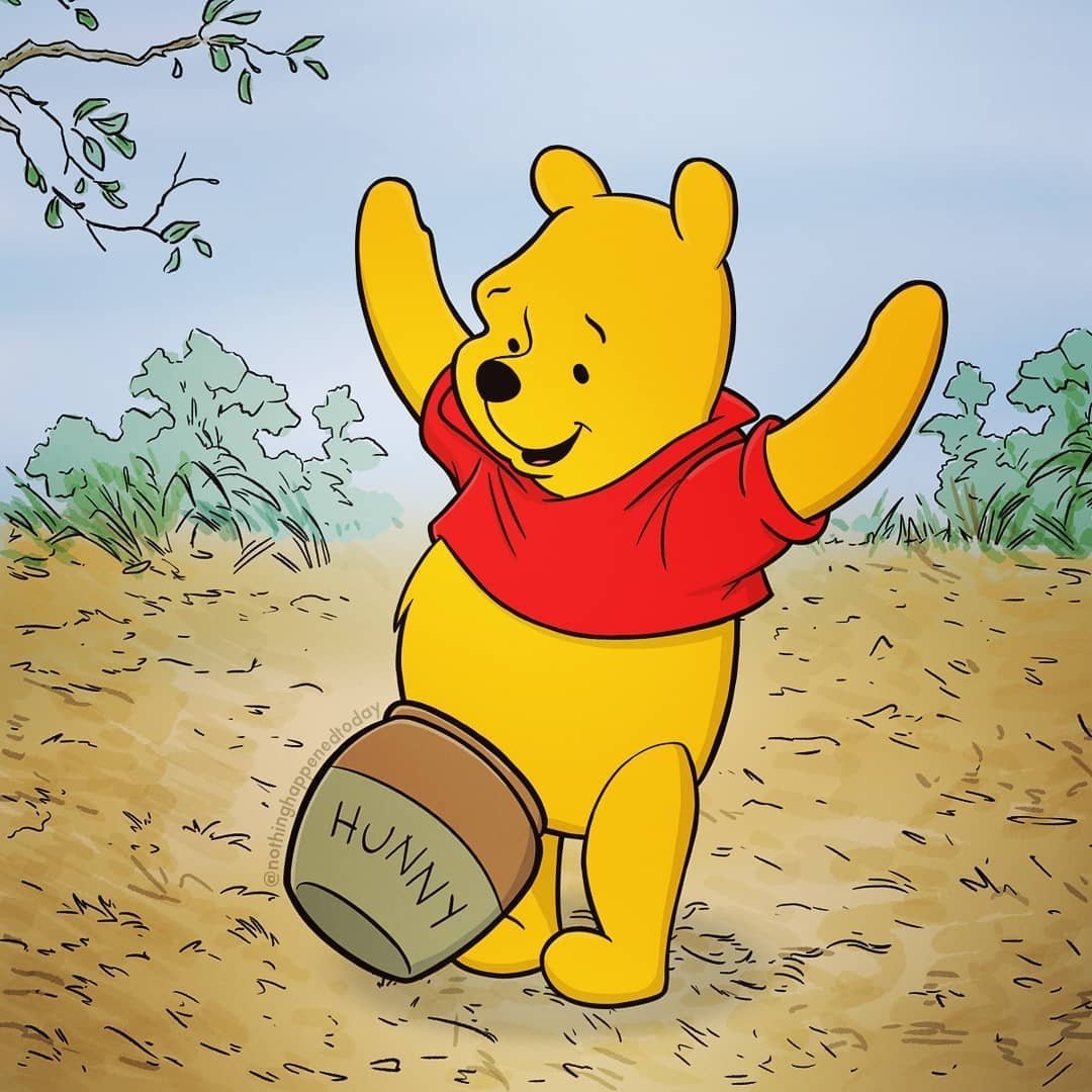 Винни пух арт