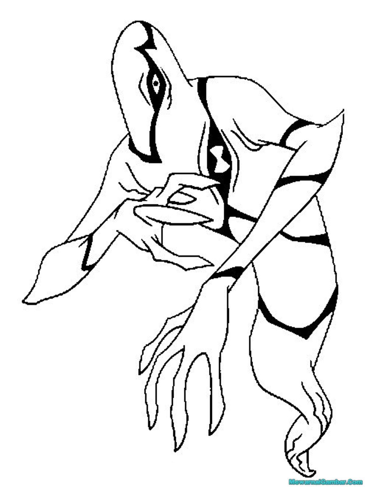 Фонарголовый раскраска