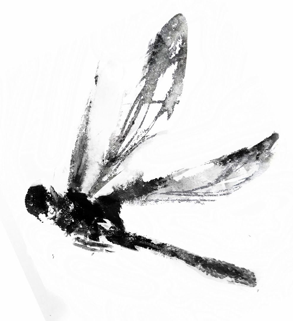 Стрекозы в китайской живописи