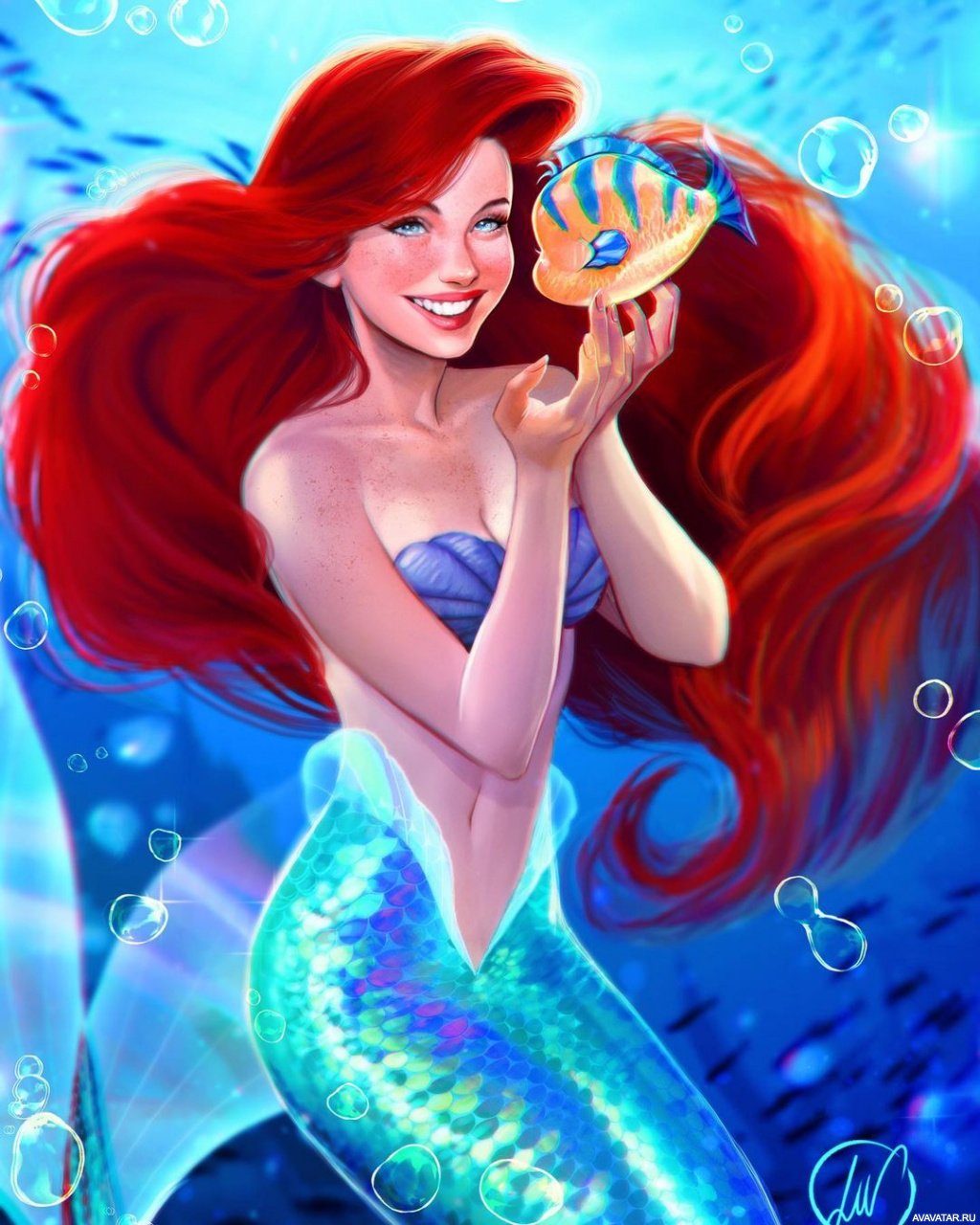 Русалочка Ариэль Инстаграм