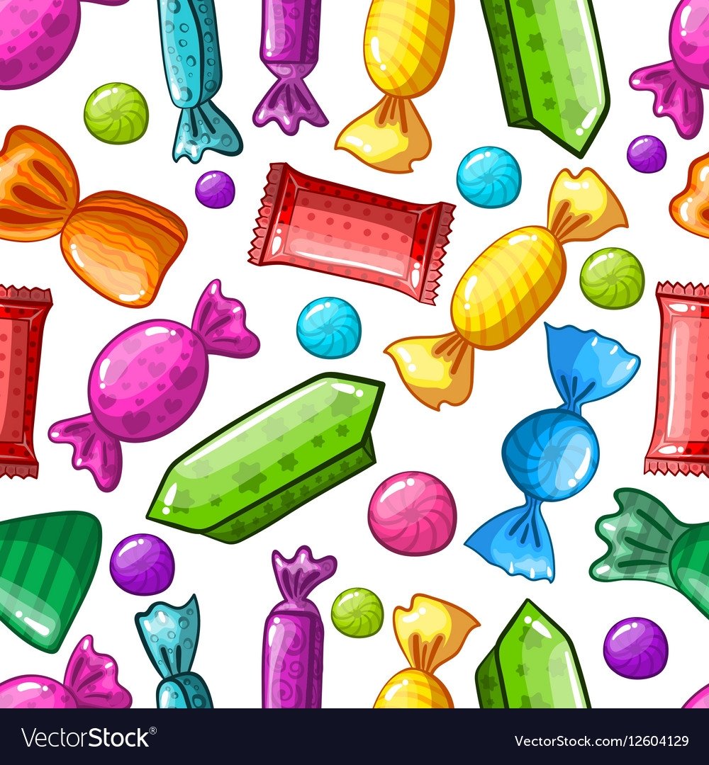 Много конфет картинка для детей