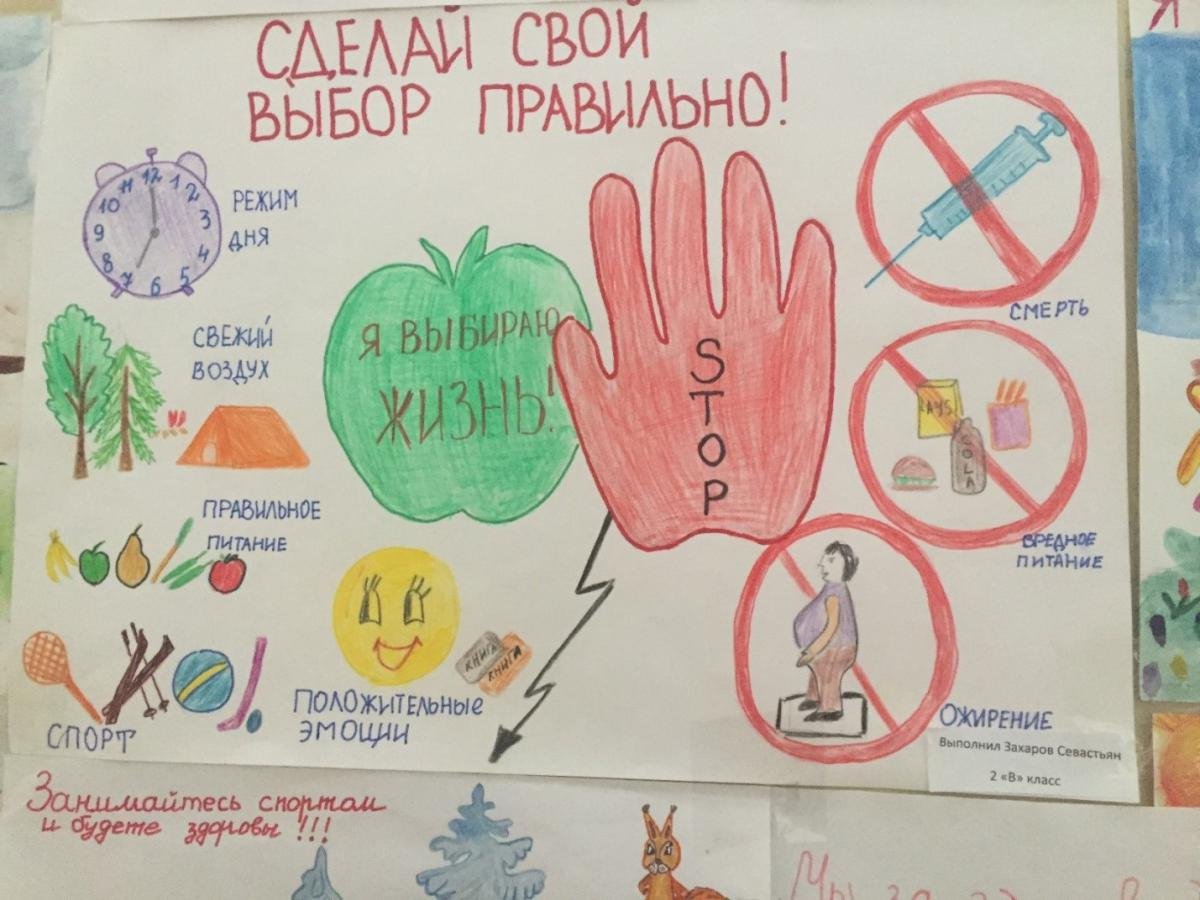 Плакат здоровьепитание