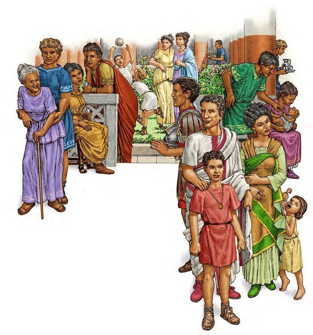 Семья в древней Греции