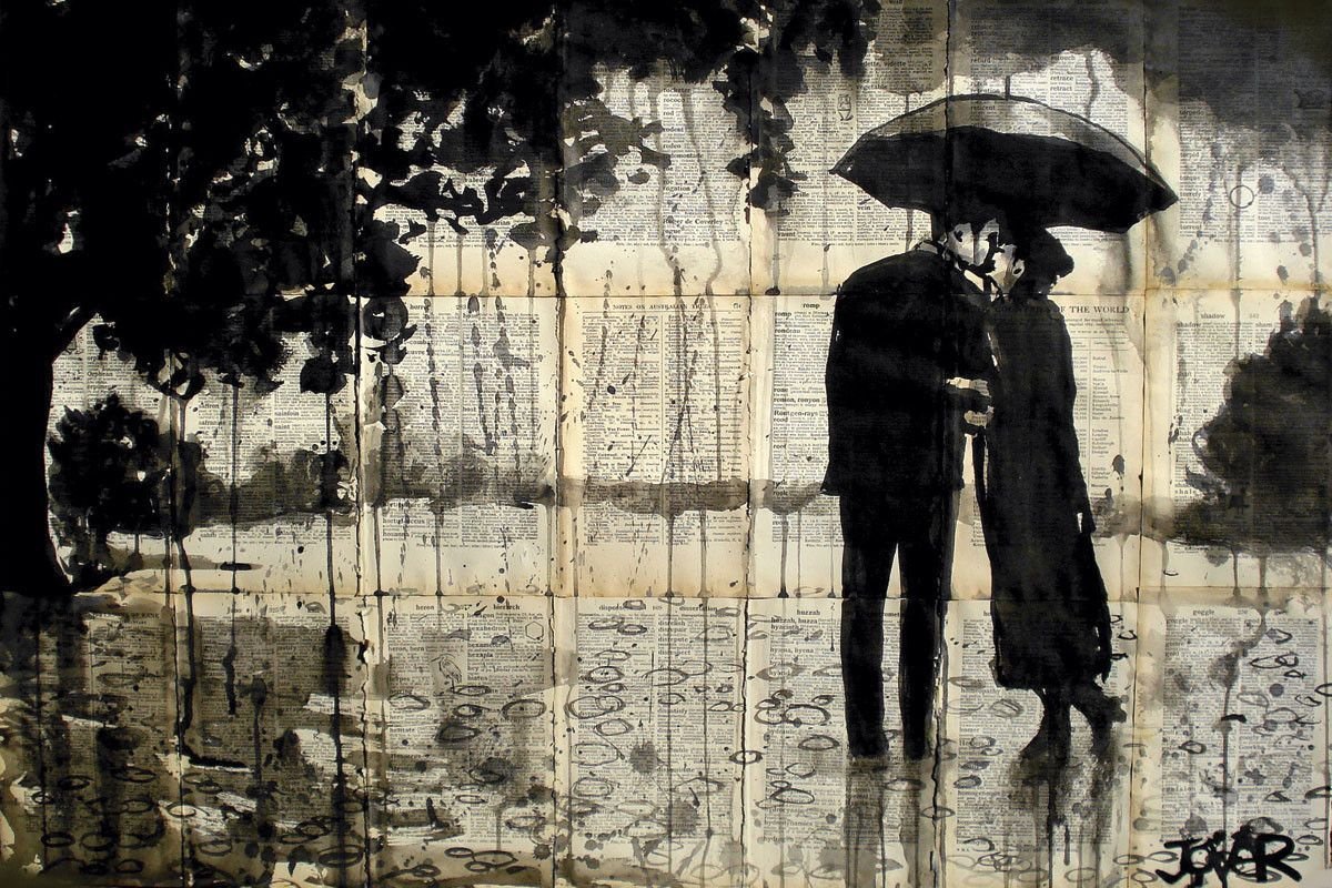 Двое под дождем