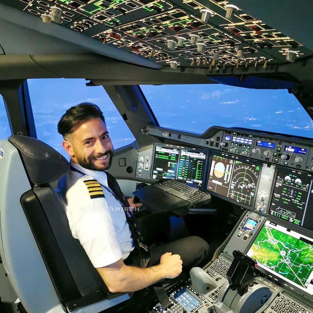 Шведка Малин Рюдквист - пилот Boeing