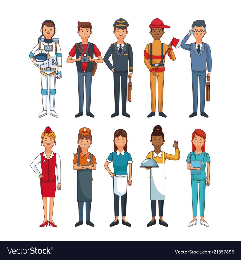 Форма разных профессий