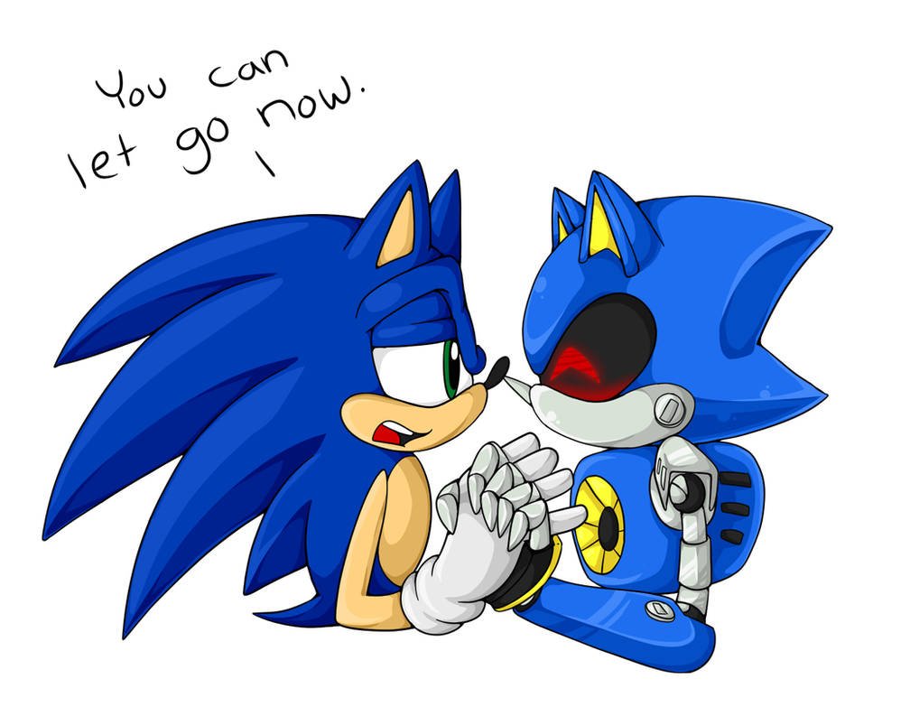 Sonic x Metal Sonic