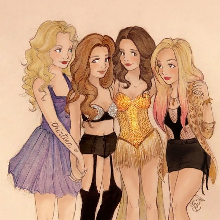 Четыре девочки