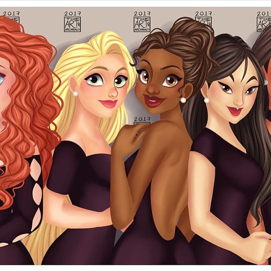 Рапунцель и Покахонтас