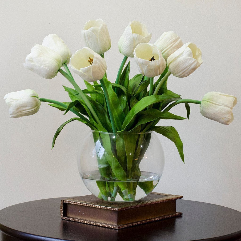 Нарцисс белый в горшке