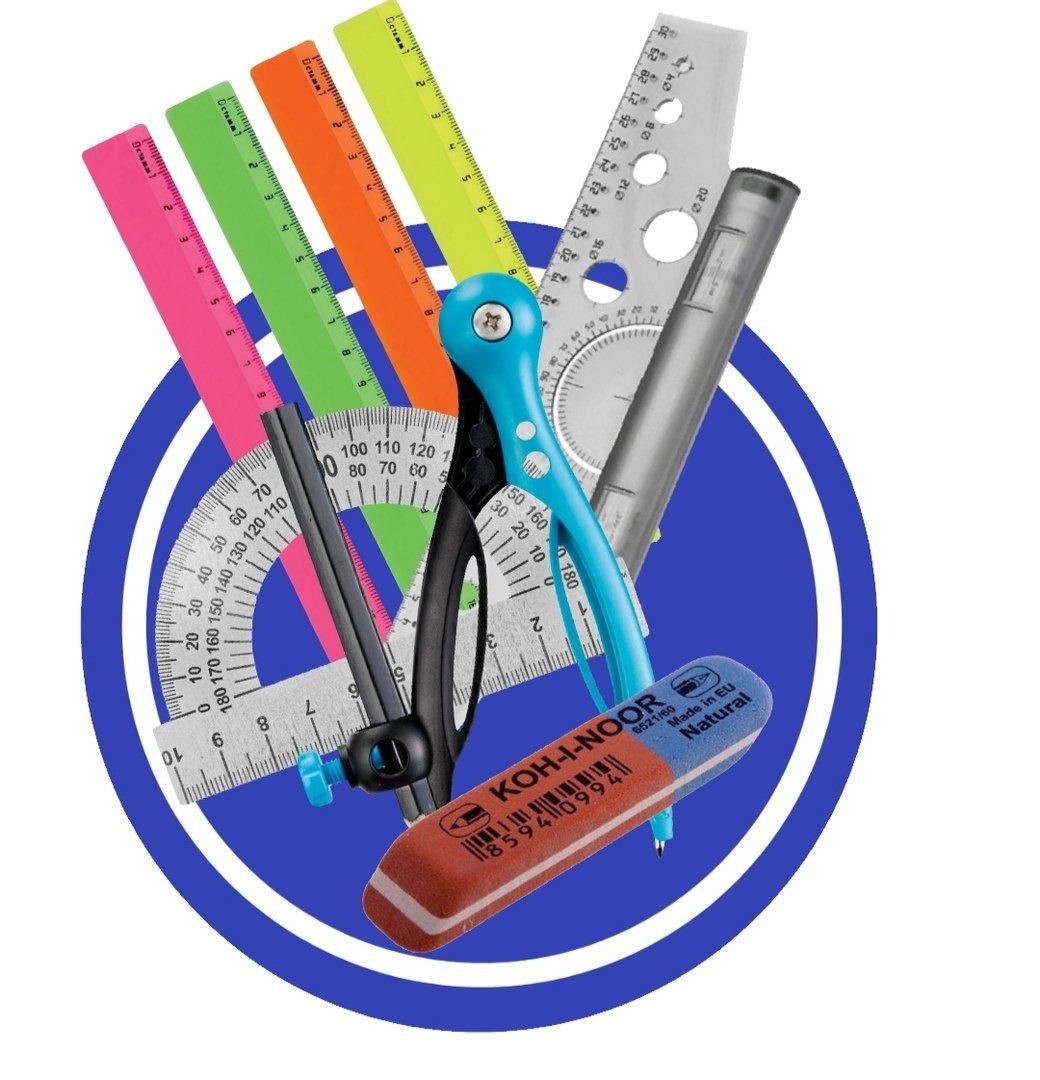 Школьные принадлежности рисунок