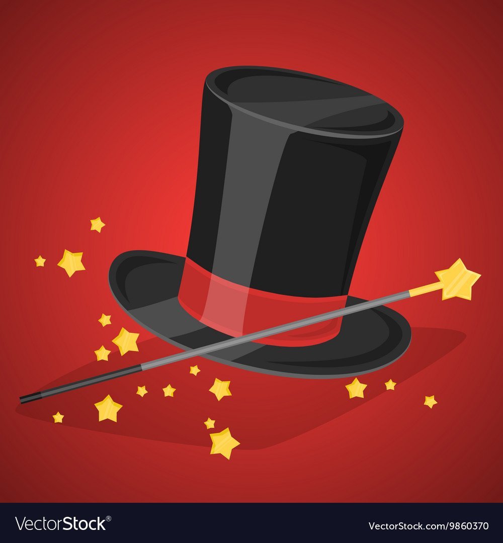 Шляпа и Волшебная палочка