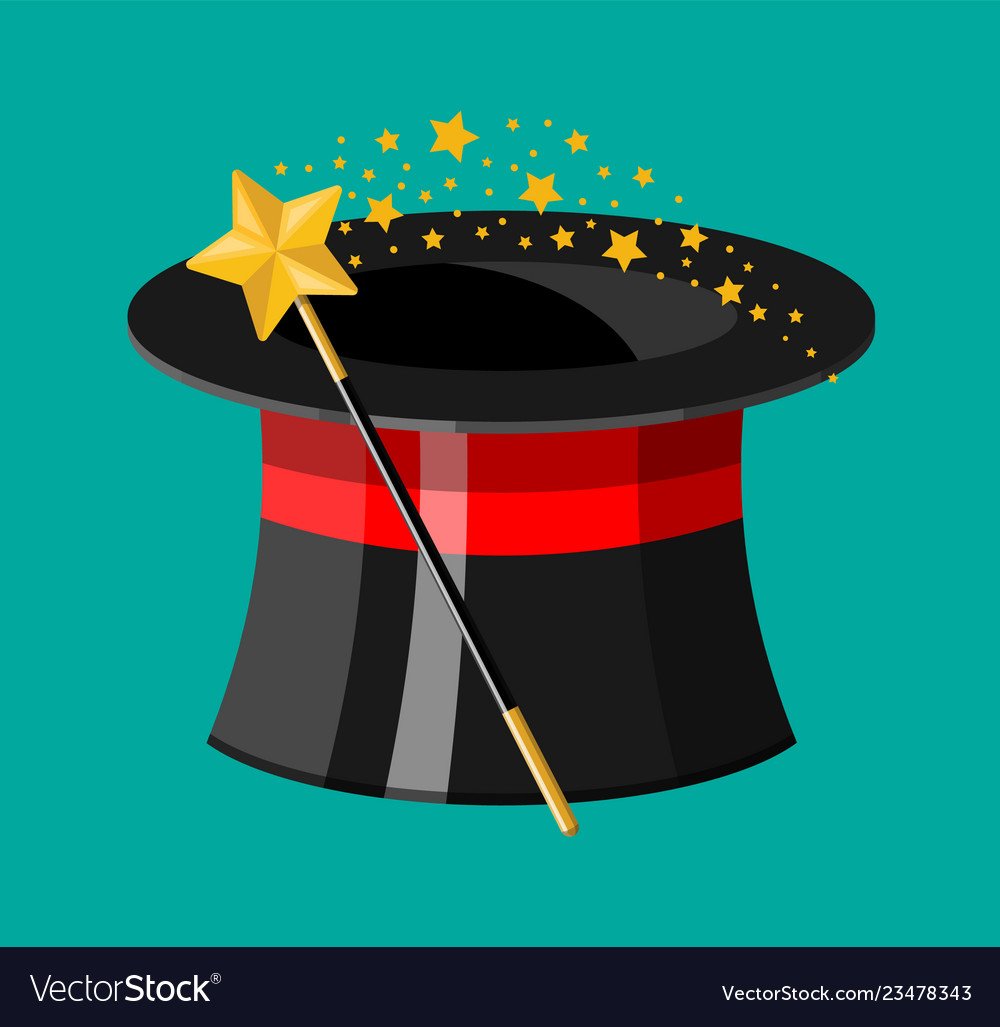 Шляпа фокусника Перевернутая