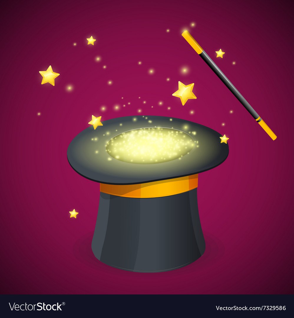 Волшебная шляпа и Волшебная палочка