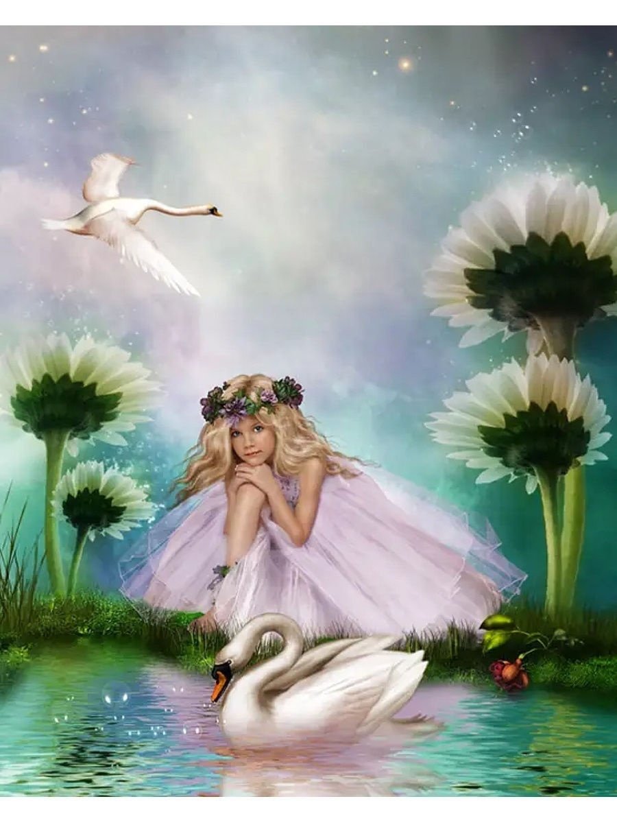 Девушка лебедь