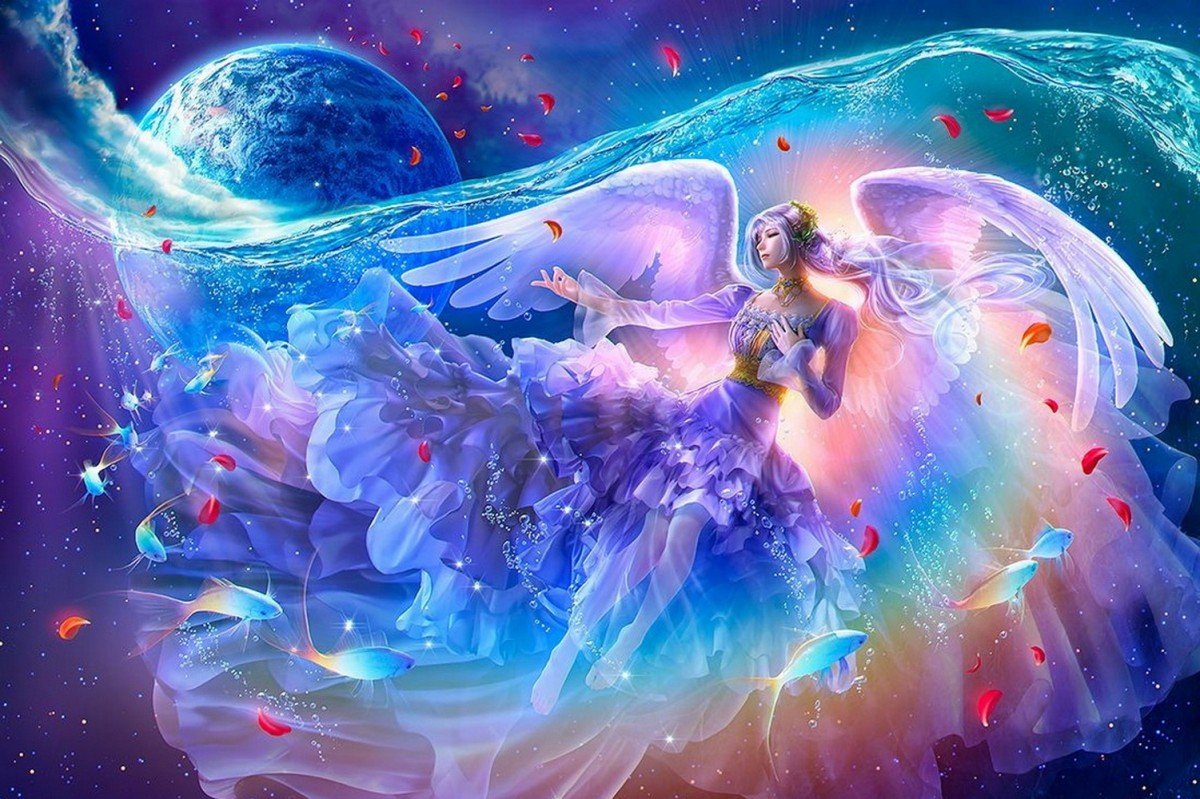 Картины фэнтези японской художницы Takaki