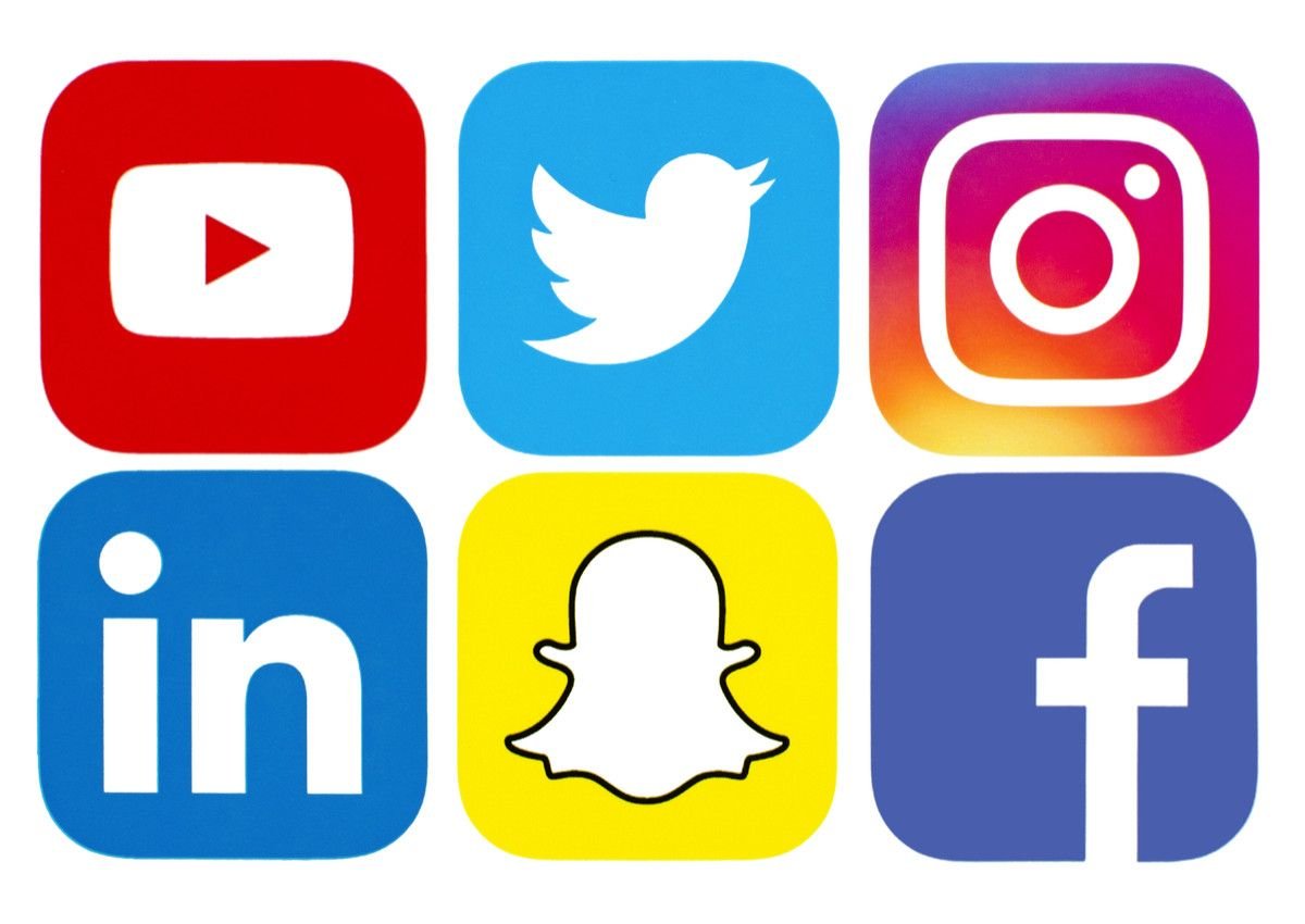 Иконки соц сетей