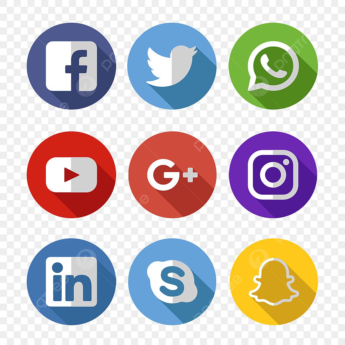 Значки соцсетей