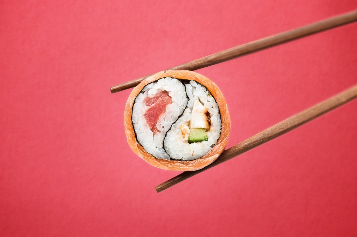 Роллы карикатура